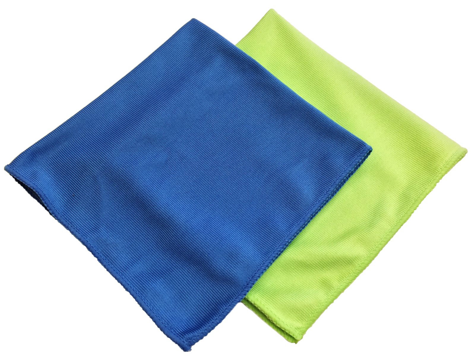 96 Ct. Box 16”x16” Glass Cleaning Cloths - Bulk Microfiber Window Towels