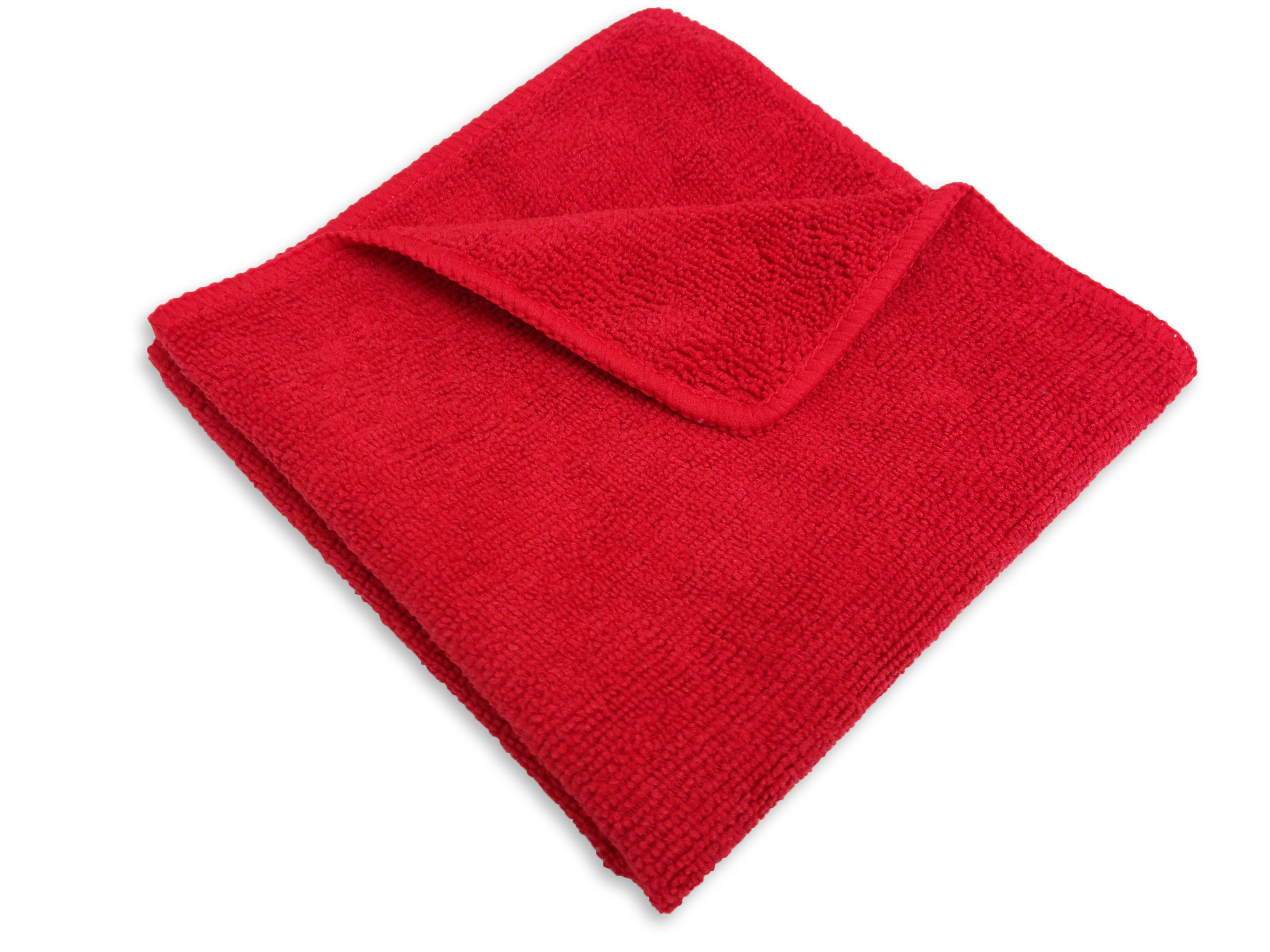 Dri Professional Extra-Thick Microfiber Cleaning Cloth 12 Pack Red