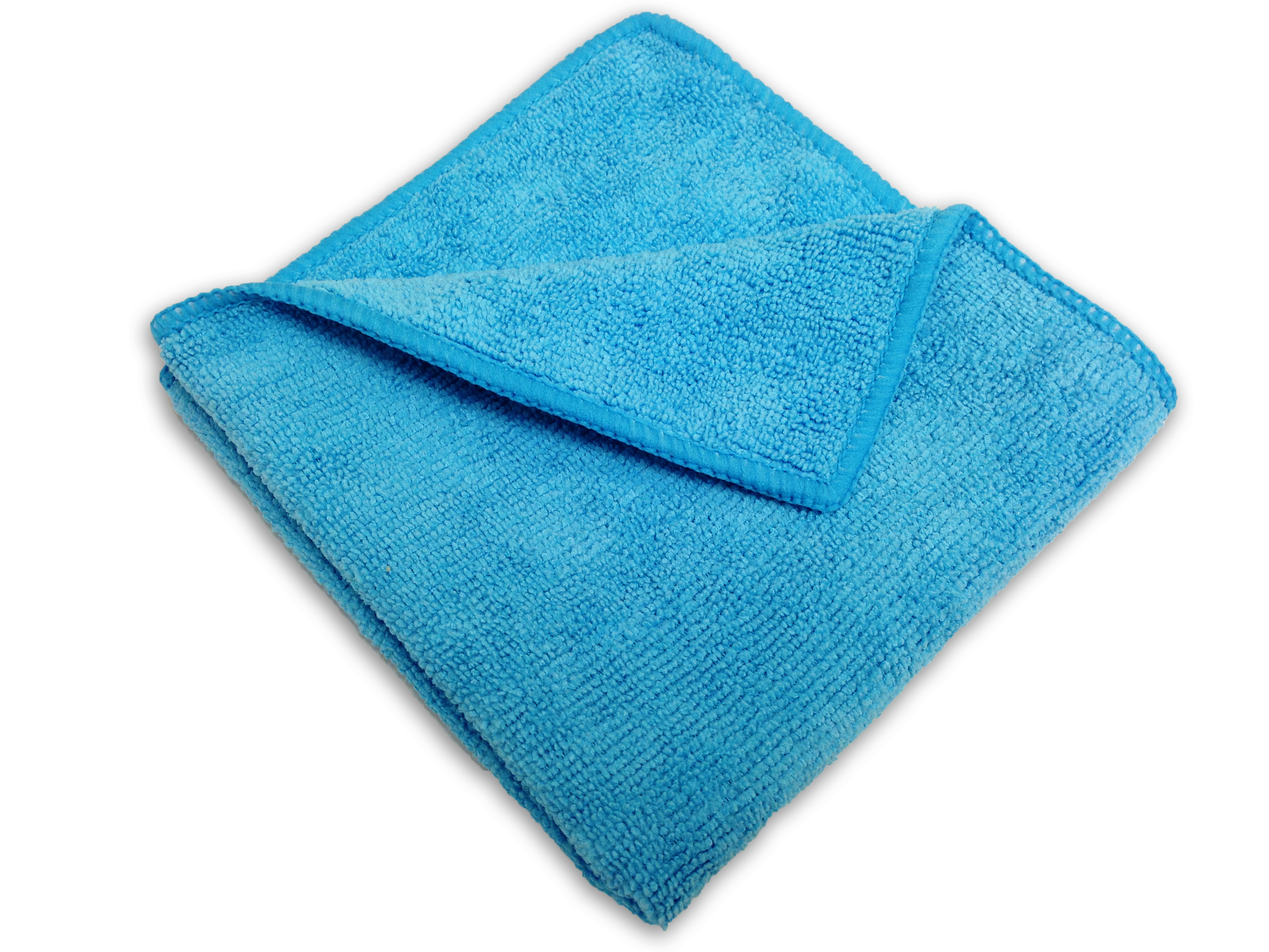 240 Case 16"x16" Economy Grade Microfiber Cleaning Cloths Auto 220GSM Green 