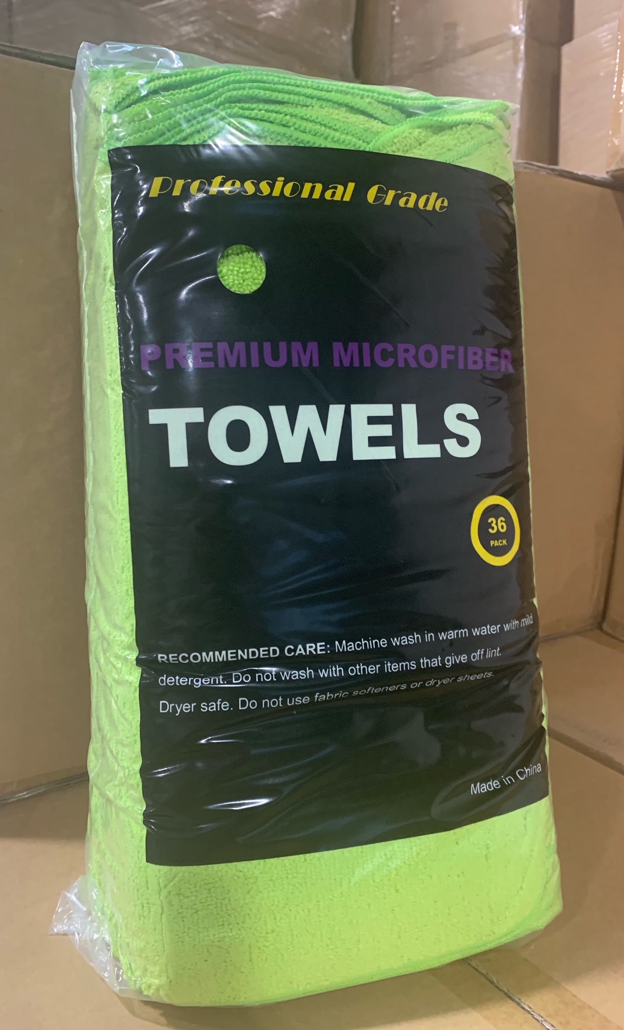 Professional Grade 36 Pack Microfiber Towel