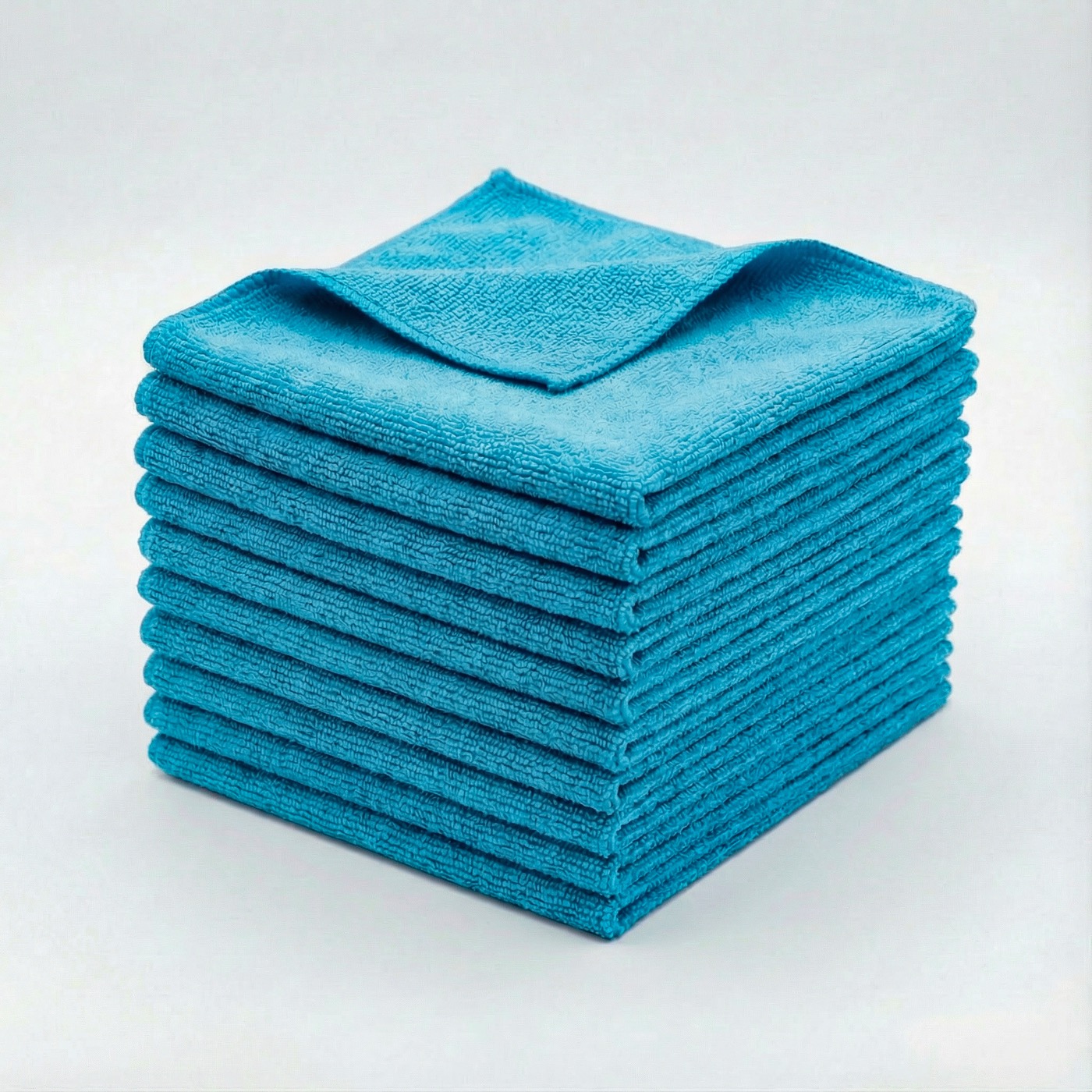 Professional microfiber cloths in multiple colors