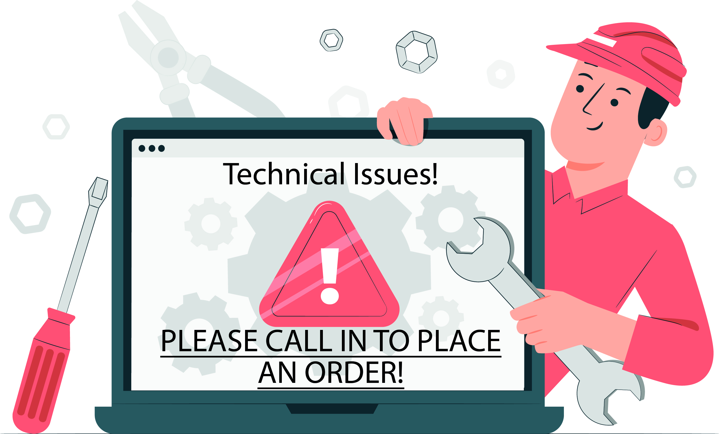 Please call in to order