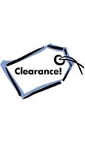 Clearance tag for our clearance microfiber products